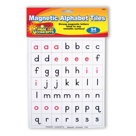 Primary Concepts Magnetic Alphabet Tiles 1421
